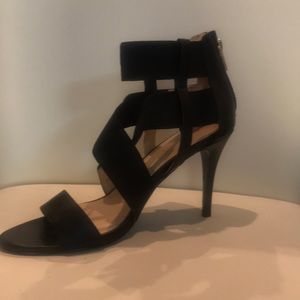 Nine West Daelin sandals black Sz 6.5
